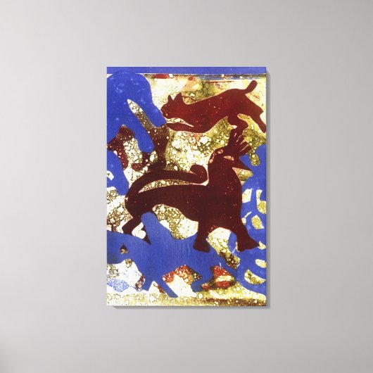 Hen Party Canvas Afdruk (Voorkant)