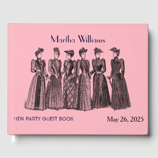  Hen Party gastenboek (Voorkant)