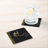 Hen party gold Mocktail vrijgezellenfeest Kartonnen Onderzetters (Insitu)