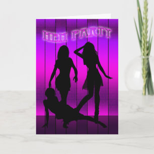 Hen Party Invitation - Meisjes Night Out