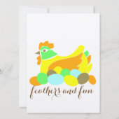 Hen Party Kaart (Achterkant)