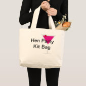 Hen Party Kit Bag Grote Tote Bag (Voorkant (product))