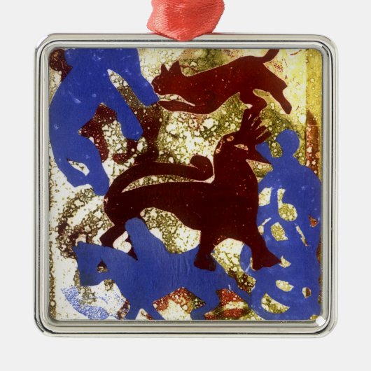 Hen Party Metalen Ornament (Voorkant)