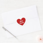 Hen Party Ronde Sticker (Envelop)