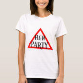 Hen Party T-shirt (Voorkant)