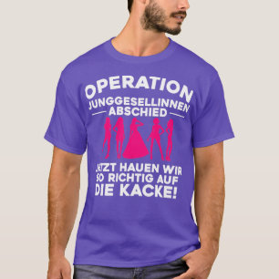 Hen Party Team Bruid Geschenk 3 T-shirt