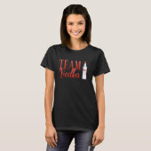 Hen Party Team Vodka Barpersoneel Vodka T-shirt (Voorkant volledig)
