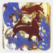 Hen Party Vierkante Sticker (Voorkant)