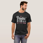 Hen Party Wedding Married Bachelor Bride To Be Bac T-shirt (Voorkant volledig)