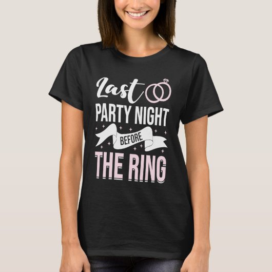 Hen Party Wedding Married Bachelor Bride To Be Bac T-shirt (Voorkant)
