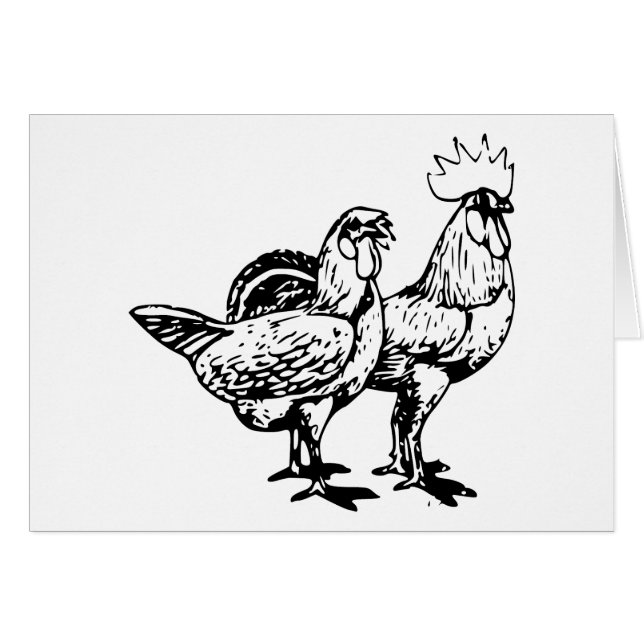 Hen & & Rooster (Voorkant Horizontaal)