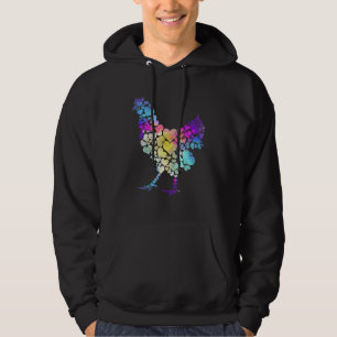 Hen Rooster Boerderij Dierenvriend Farmer Love Chi Hoodie