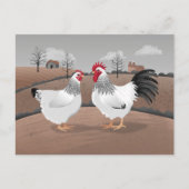 Hen & Rooster Briefkaart (Voorkant)