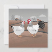 Hen & Rooster Card (Voorkant)