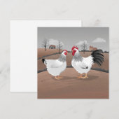 Hen & Rooster Kaart (Voorkant / Achterkant)