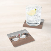 Hen & Rooster Kartonnen Onderzetters (Insitu)