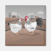 Hen & Rooster Magneet (Voorkant)