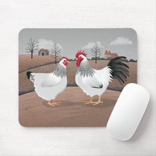 Hen & Rooster Muismat (Met muis)