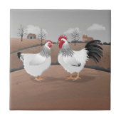 Hen & Rooster Tegeltje (Voorkant)