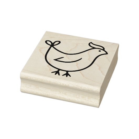 Hen Rubberstempel (Stempel)