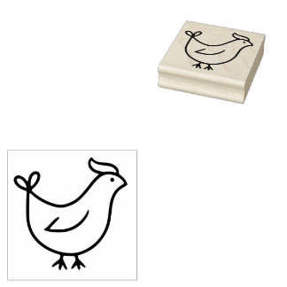 Hen Rubberstempel