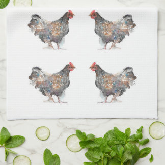 Hen Tea Towel Theedoek