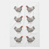 Hen Tea Towel Theedoek (Verticaal)