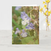 Henbit Kaart (Gele Bloem)