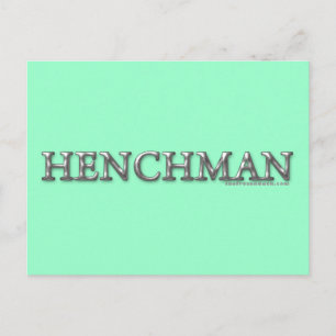 Henchman Briefkaart