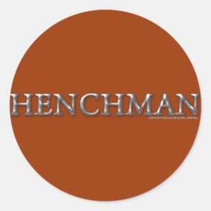 Henchman Ronde Sticker