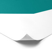 Hendecagon of Undecagon Poster van veelhoek (Hoek)