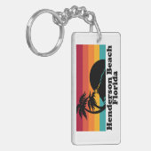  Henderson Beach Florida Sleutelhanger (Voorkant Links)