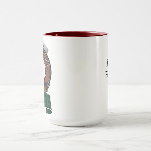 Henderson Clan Badge Combo 15oz Mok (Midden)