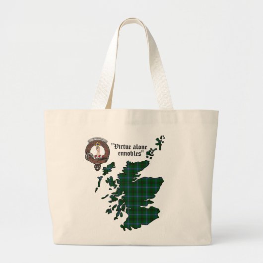 Henderson Clan Badge Jumbo Tas (Voorkant)