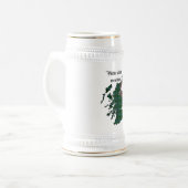 Henderson Clan Badge Stein Bierpul (Voorkant links)