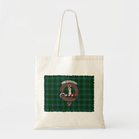 Henderson Clan Badge Tartan Tas (Voorkant)