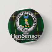 Henderson Clan Ronde Button 5,7 Cm (Voorkant)