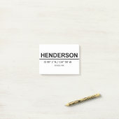 Henderson Coordinaten - Henderson Coordinates Post-it® Notes (Op bureau)