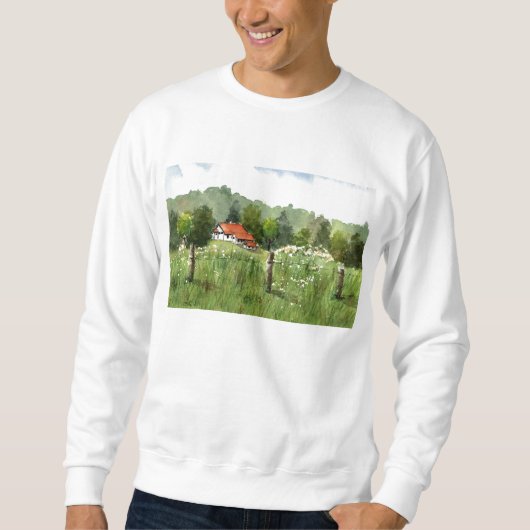 Henderson Field en Wildbloemen Sweatshirt (Voorkant)