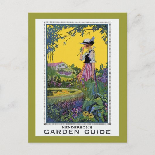 Henderson Garden Guide Briefkaart (Voorkant)