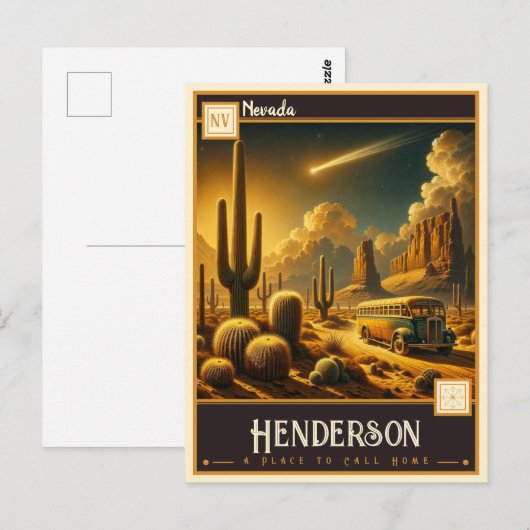 Henderson, Nevada | Briefkaart (Voorkant / Achterkant)