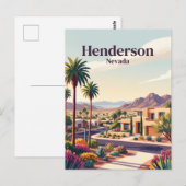 Henderson, Nevada Briefkaart (Voorkant / Achterkant)