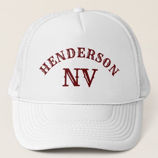 Henderson, Nevada Trucker Pet (Voorkant)