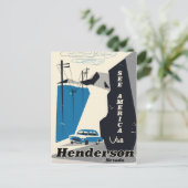 Henderson Nevada USA reisposter Briefkaart (Staand voorkant)