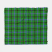Henderson Schotse ruit Fleece Deken (Voorkant (Horizontaal))