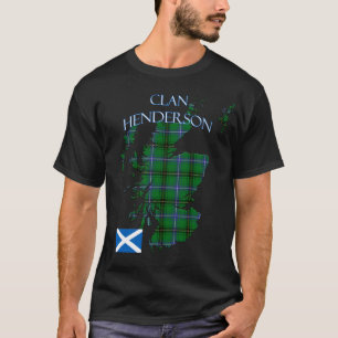 Henderson Scottish Clan Tartan Schotland T-shirt