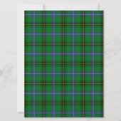 Henderson Scottish Wedding Invitation Kaart (Achterkant)