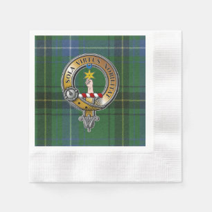 Henderson Tartan & Badge Servet