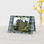 Henderson Tartan Fordell Castle Foto Kaart (Gele Bloem)