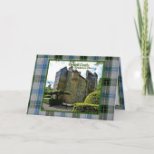 Henderson Tartan Fordell Castle Foto Kaart (Voorkant)